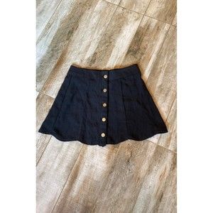 Black Corduroy Skirt